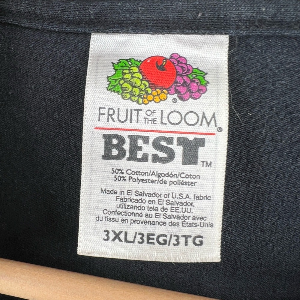 Vintage Dreamcatcher Graphic‎ Tee Fruit Of The Loom Unisex Black 3XL T-Shirt - Picture 5 of 5